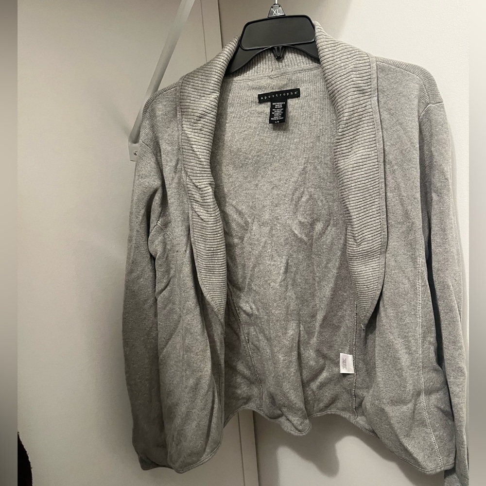Apostrophe Gray Women's Cardigan